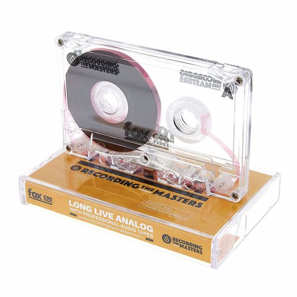 1Pc Cassette Tape Transparent Storage Box Audio Magnetic Recording