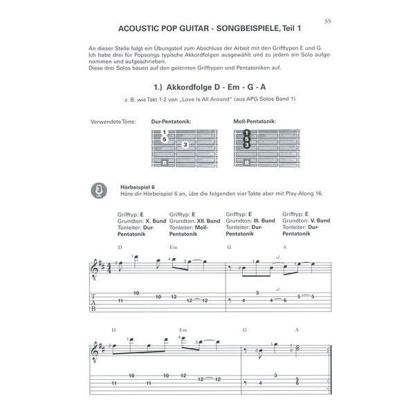 Edition Dux Acoustic Pop Guitar Soloing