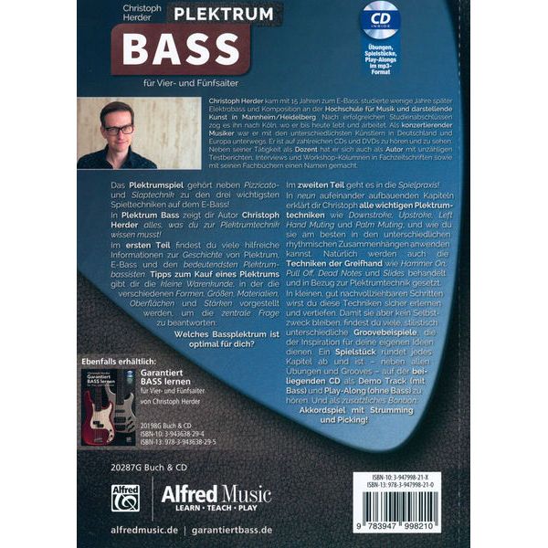 Alfred Music Publishing Plektrum-Bass