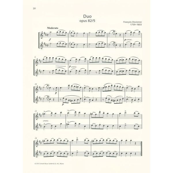 Schott Duets for Fun Flute