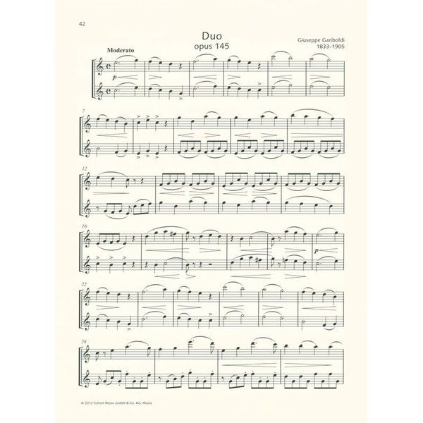 Schott Duets for Fun Flute