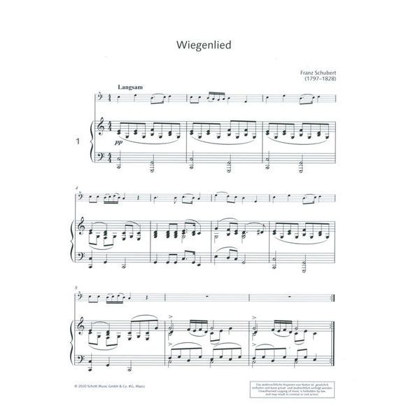 Schott Bassblockflöten-Konzertbuch