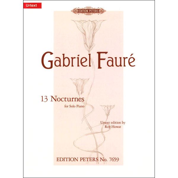 Edition Peters Fauré 13 Nocturnes Piano