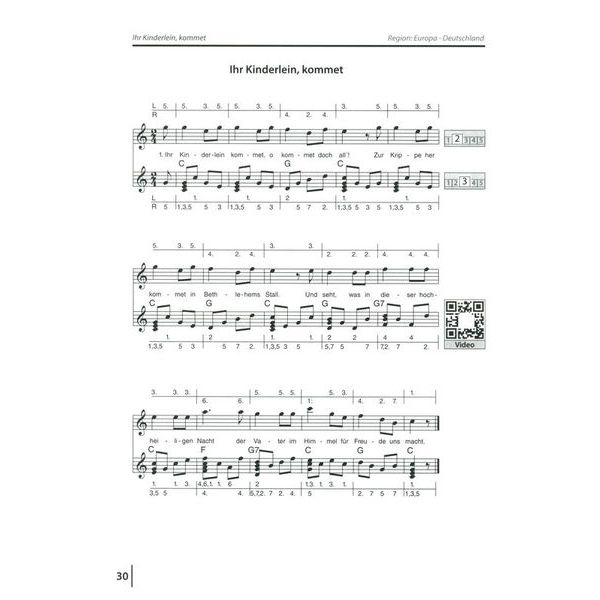 Conny Sommer Weihnachtslieder Kalimba