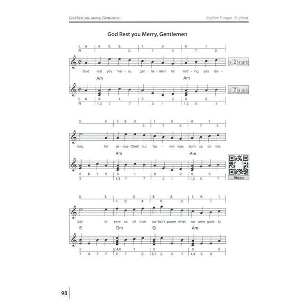 Conny Sommer Weihnachtslieder Kalimba