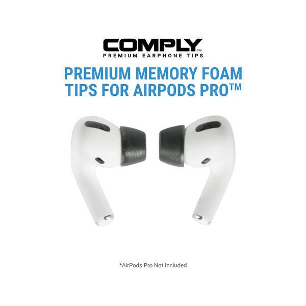 Comply 3 Paar Ohrpassstücke für AirPods Pro S/M/L Mix