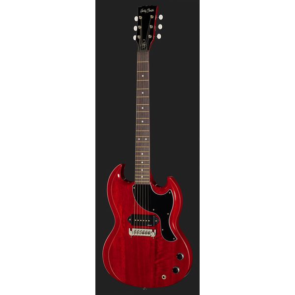 Harley Benton DC-60 Junior Faded Cherry