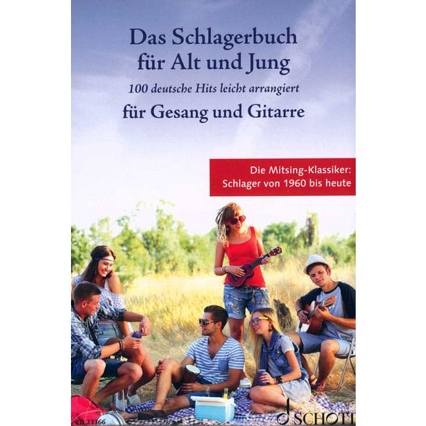 Schott Schlagerbuch Alt und Jung Git