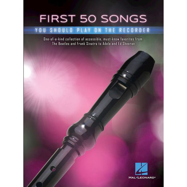Hal Leonard First 50 Songs Recorder