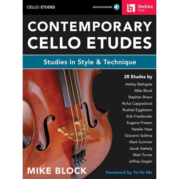 Berklee Press Contemporary Cello Etudes