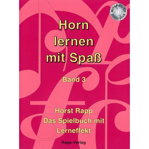 Horst Rapp Verlag Horn Lernen mit Spaß 3