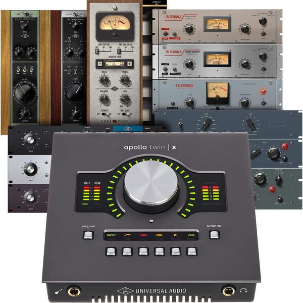 Universal Audio Apollo Twin X Duo Heritage Ed. – Thomann United States