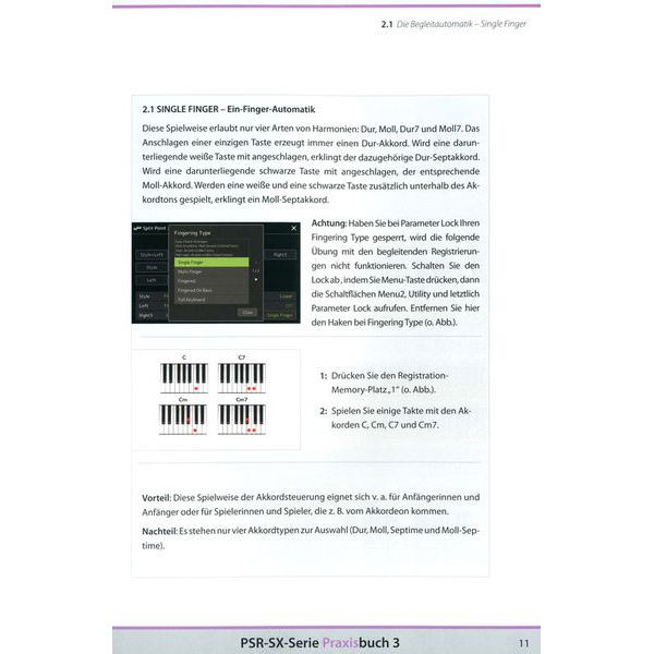 Keys Experts Verlag SX700/900 Praxisbuch 3