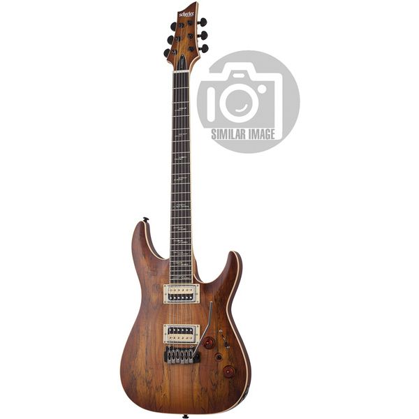 Schecter C-1 Exotic Spalted Maple SNVB