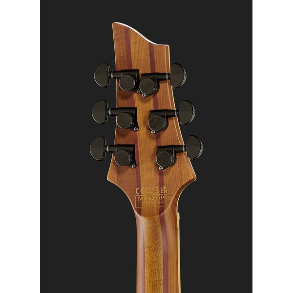 Schecter C-1 Exotic Spalted Maple SNVB