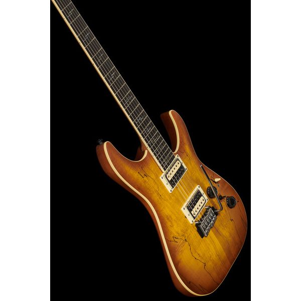 Schecter C-1 Exotic Spalted Maple SNVB