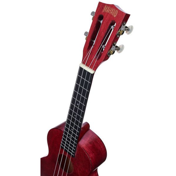 Mahalo Island Cherry Red Concert Uku