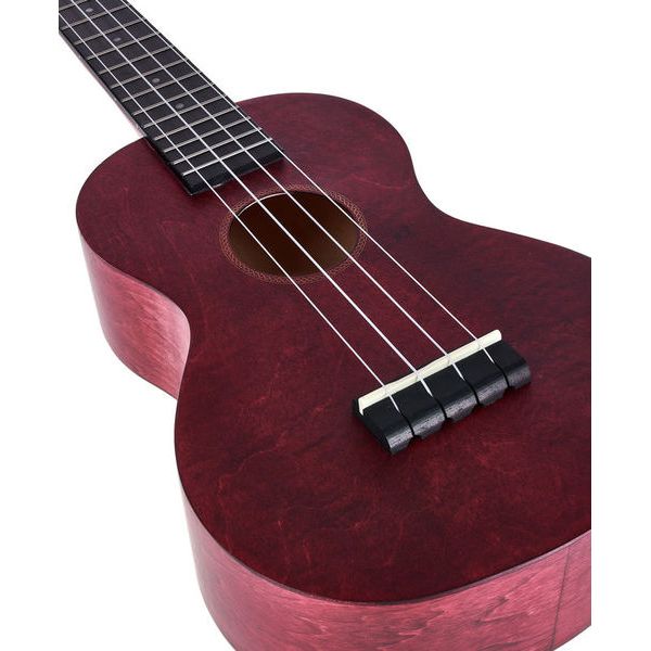 Mahalo Island Cherry Red Concert Uku