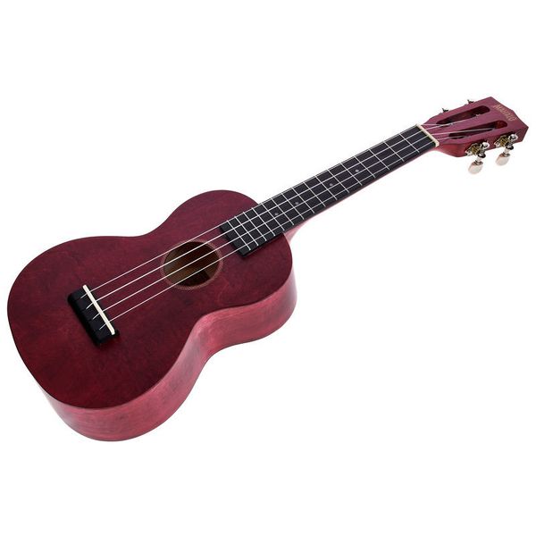 Mahalo Island Cherry Red Concert Uku