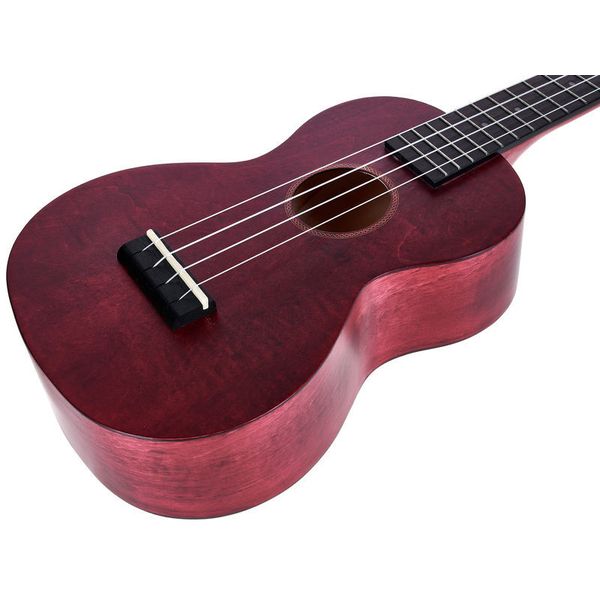 Mahalo Island Cherry Red Concert Uku