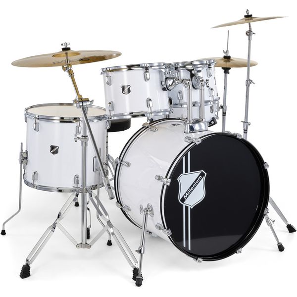 Millenium Focus 22 Drum Bundle White