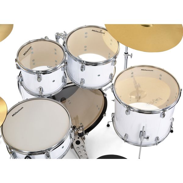 Millenium Focus 22 Drum Bundle White