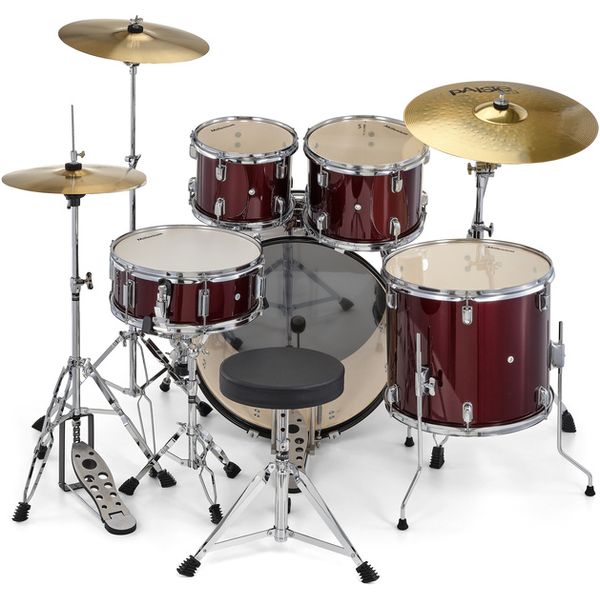 Millenium Focus 22 Drum Bundle Red