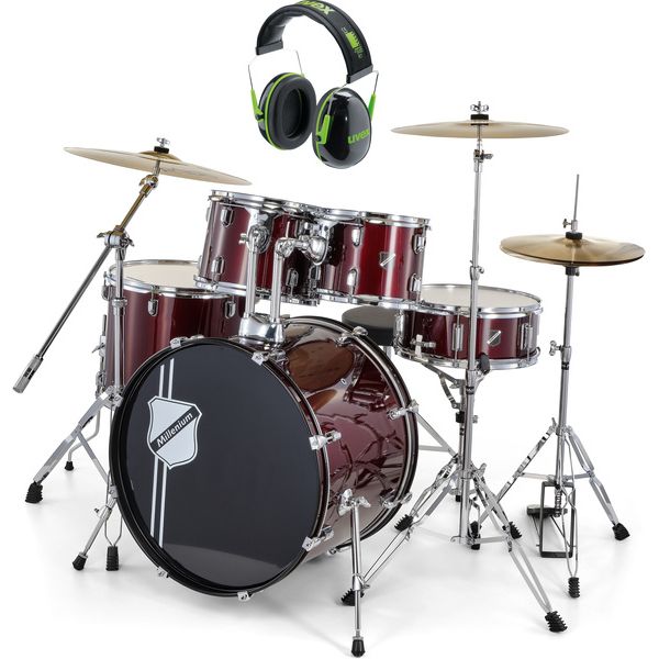 Millenium Focus 22 Drum Bundle Red