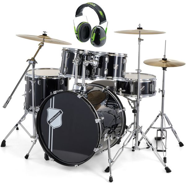 Millenium Focus 22 Drum Bundle Black
