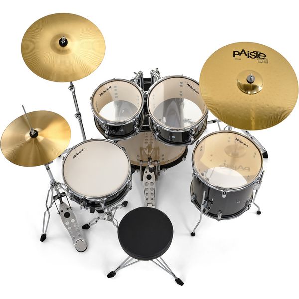 Millenium Focus 18 Drum Bundle Black