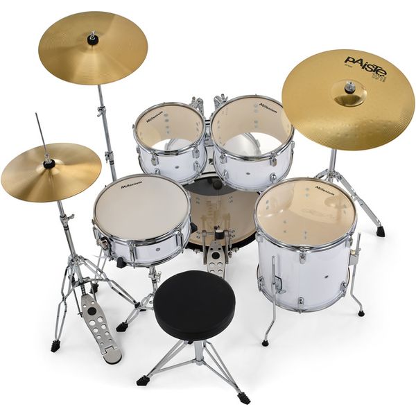 Millenium Focus 18 Drum Bundle White