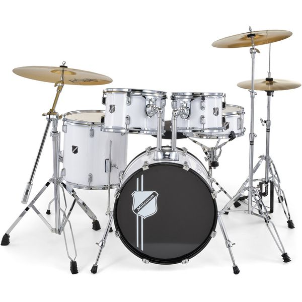 Millenium Focus 18 Drum Bundle White