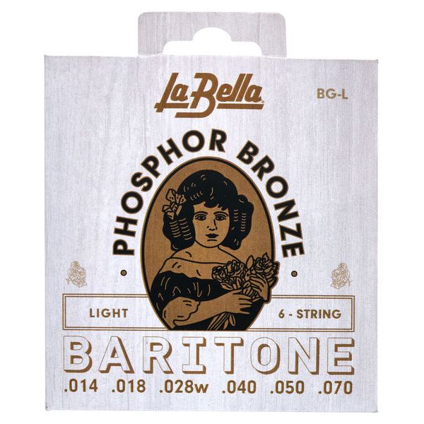 La Bella BG-L Phosphor Bronze Baritone