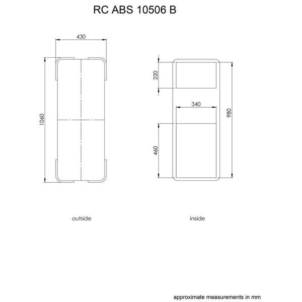 Rockcase Electric Guitar ABS Case