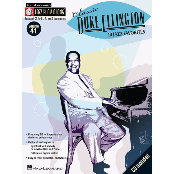 Jazz　Play-Along　Duke　Ellington　Hal　Thomann　Elláda　Leonard　–