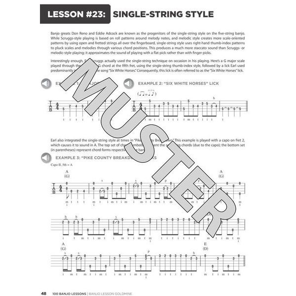 Hal Leonard 100 Banjo Lessons – Thomann Portuguesa