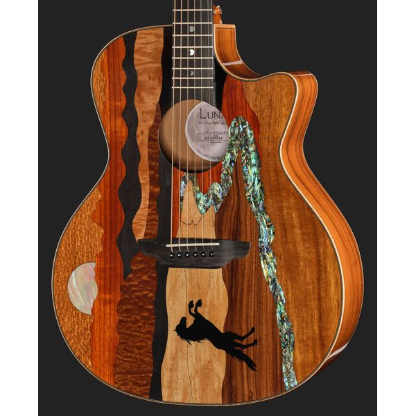 Luna Guitars Vista Stallion