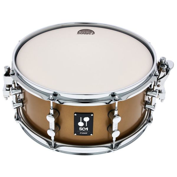 Sonor SQ1 13"x6" Snare Satin Gold