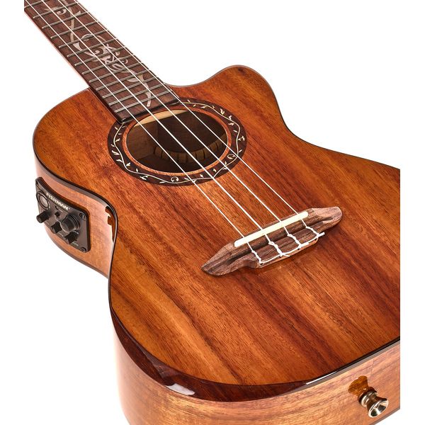 Luna Guitars Uke Vineyard Koa Bevel T PU