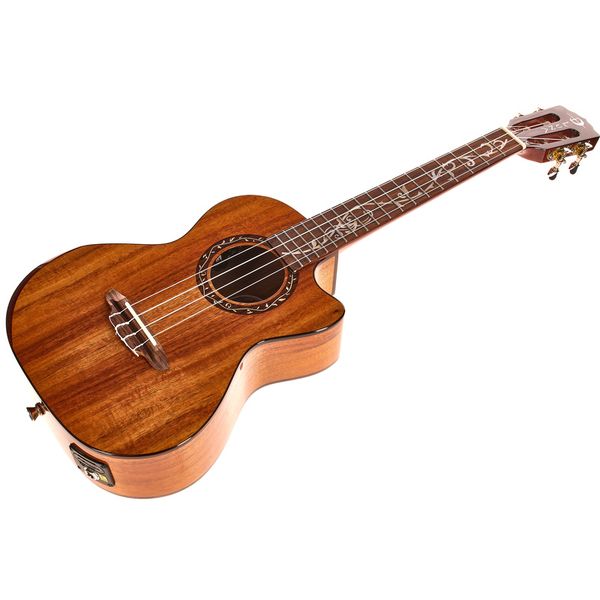 Luna Guitars Uke Vineyard Koa Bevel T PU