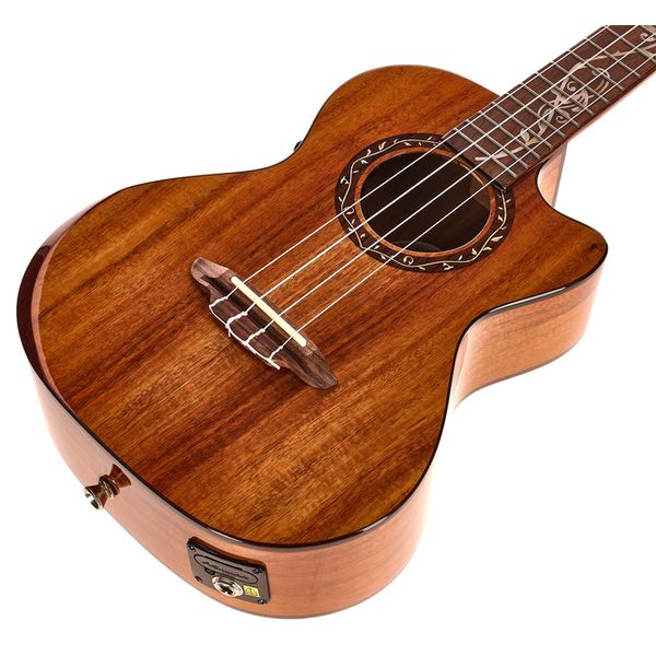 Luna Guitars Uke Vineyard Koa Bevel T PU