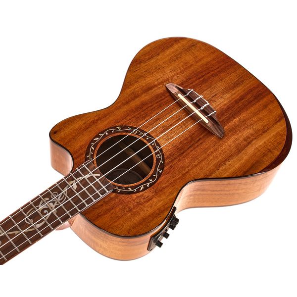 Luna Guitars Uke Vineyard Koa Bevel T PU