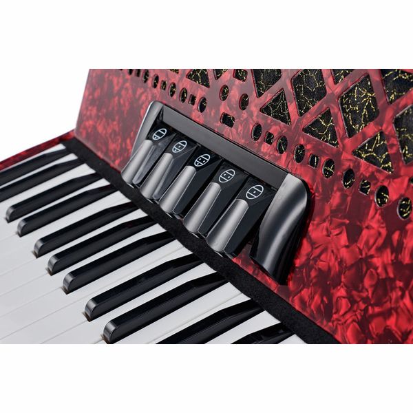 Startone Piano Accordion 72 Red MKII