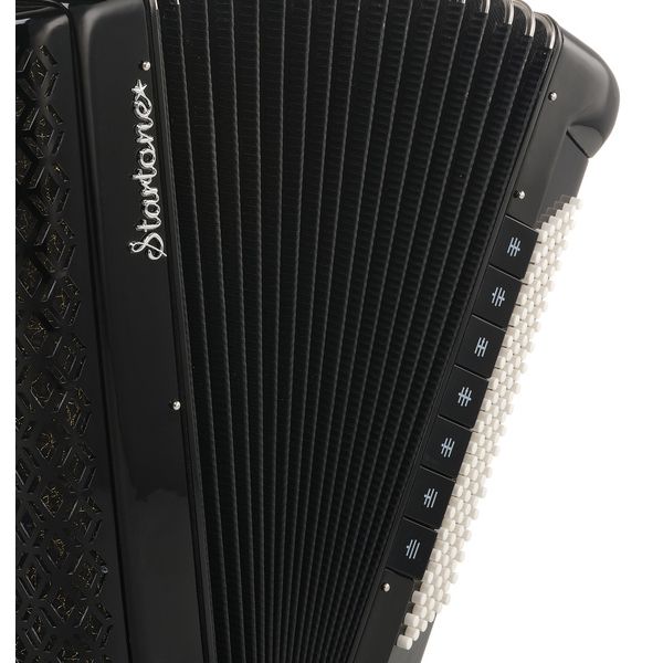 Startone Piano Accordion 120 IV Black