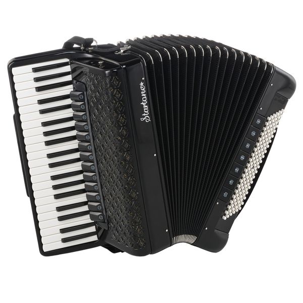 Startone Piano Accordion 120 IV Black