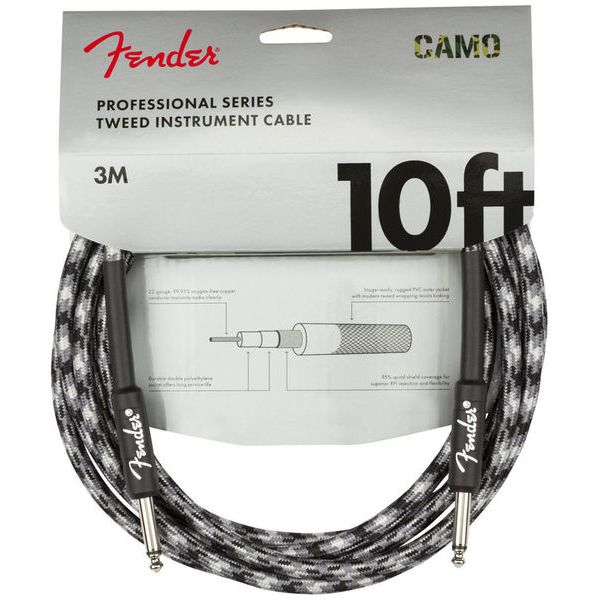 Fender Prof. Cable Winter Camo 3 m