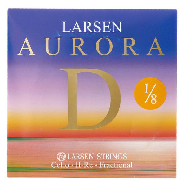 Larsen Aurora Cello D String 1/8 Med.