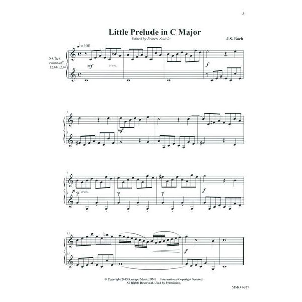 Music Minus One Bach Inventions Trumpet