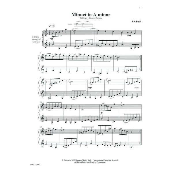 Music Minus One Bach Inventions Trumpet