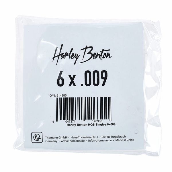 Harley Benton HQS Singles 6x009